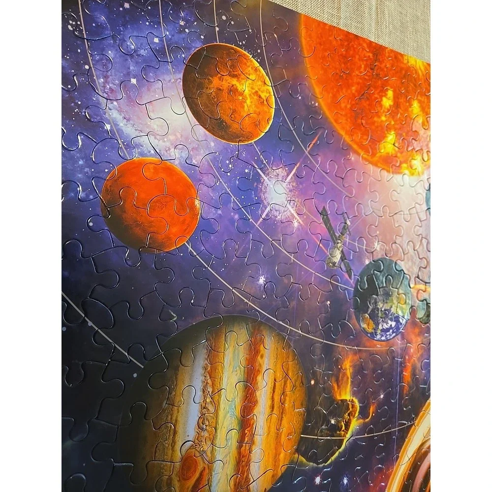 White‎ Mountain Solar System Jigsaw Puzzle 300 Pieces Item 1310A